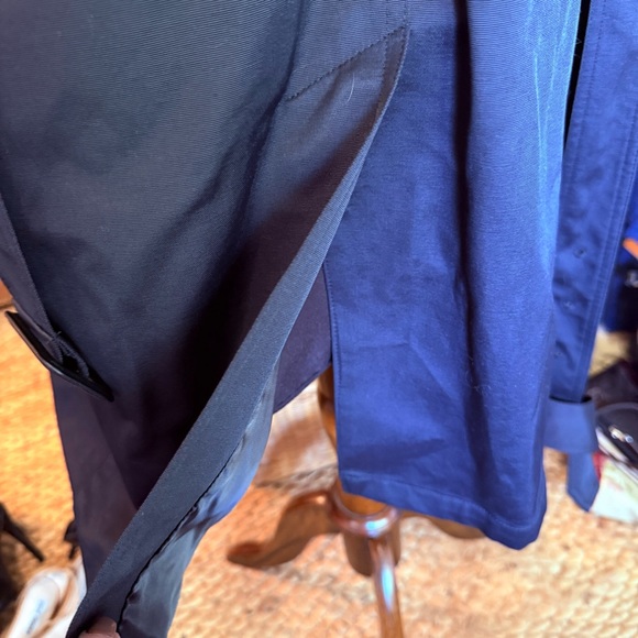 NWOT Men’s Ralph Lauren Edmond Trench Raincoat, Black Removable Zip Liner 44L - Picture 13 of 16